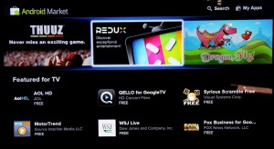 Android Market on Google TV Boxes